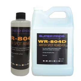 CarCarez WR-804 Stubborn Water Spot Remover Gel for Glass Paint Stainless Chrome - 1 Gallon
