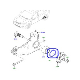 Generic Genuine Rear Wheel Bearing Clip Compatible with Land Rover Range Rover 03-12 Discovery Sport RUE000010, RUE000010RX1