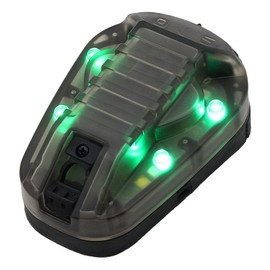 LEJUNJIE Tactical Helmet Light with LED + IR/Strobe Airsoft Helmet Flashlight Survival Signal Light for Outdoor Sports