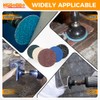 106Pcs Sanding Discs Set,2 inch Die Grinder Sanding Disc with