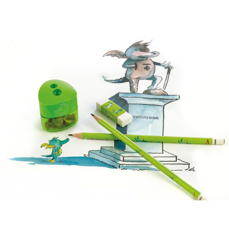 Eberhard Faber 585191 Tabaluga Double Pencil Sharpener – Green