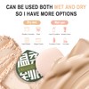 FERYES Large Teardrop Powder Puff for Powder Foundation & Concealer,