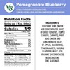 Unbranded V8 Pomegranate Blueberry 100% Fruit and Vegetable Juice, 46