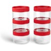 TOX Round Box M 250 ml with Sturdy Screw Cap,