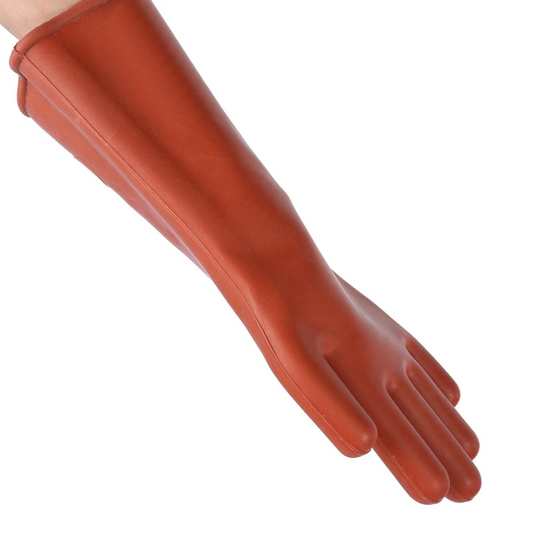 12KV High Voltage Protective Safety Insulating Rubber Gloves for Electrical