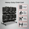 Heavy Duty Folding Chair Cart & Table Cart with Locking