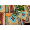 Kinara Saltillo Southwestern Table Runner – Western Native American Design