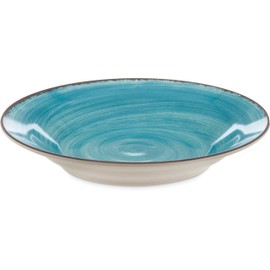 Carlisle 5400315 Mingle Melamine Rimmed Soup Bowl, 28.5 Ounces (Set of 6)