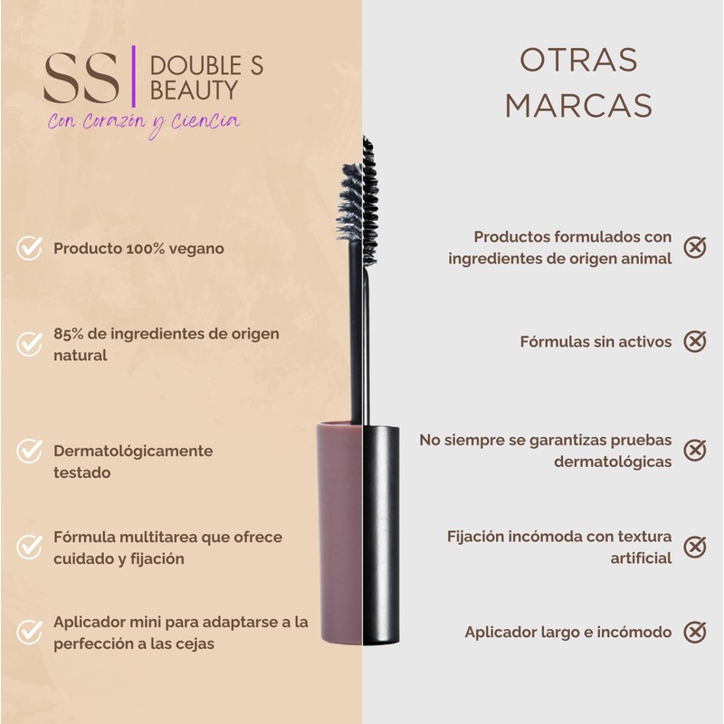 Double S Beauty - The Clear Brow Gel | Transparent