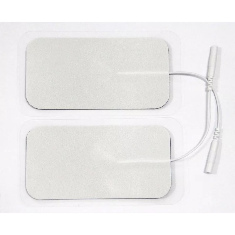 Electrodos Electro Estimulador Tens 4 Piezas 10x5 Cm