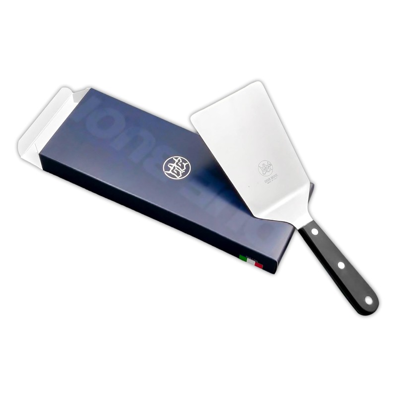 DUE BUOI Wide Spatula blade dimension 4" x 6.1/3". Good