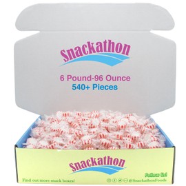 Starlight Candy, Individually Wrapped, Peppermint, 6 Pound-96 Ounce, 540+ Pieces