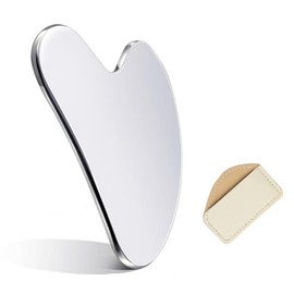 Stainless Steel Gua Sha Facial Tools, Heart Shape Gua Sha Massage Tool for Contouring