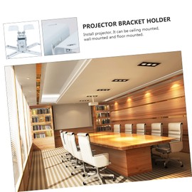 jojofuny Projector Mount Bracket Wall Hanging Holder for Home Theatres Compact and Sturdy Design Compatible Various Projectors Easy Ceiling Installation