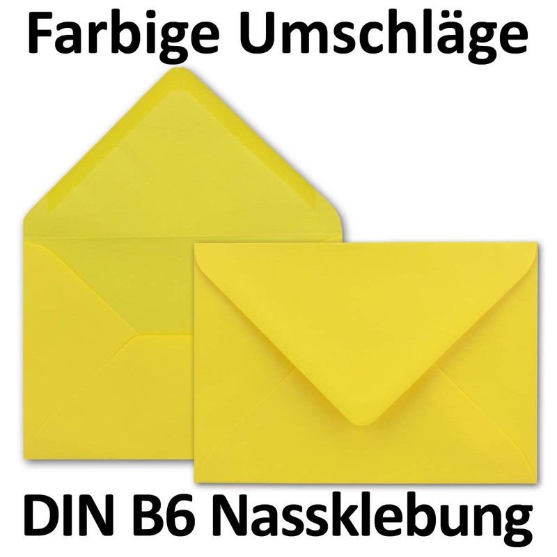 Neuser FarbenFroh 80 g/m² B6 envelopes, 175 x 125 mm,