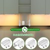 AIBOO Under Cabinet Lighting, Dimmable 12 inch Under Counter Lights,