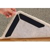 Lifeswonderful Pack of 8 - Non Slip Anti-Curl Carpet Rug