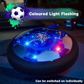 DxxD Air Power Fußball, Hover Fussball Wiederaufladbar Leuchtender Schwebender mit LED, Geschenke Kinderspielzeug Fußballgeschenke Fußballspiel Jungen 3 4 5 6-12 Jahre, Spiele Kinder Indoor Outdoor