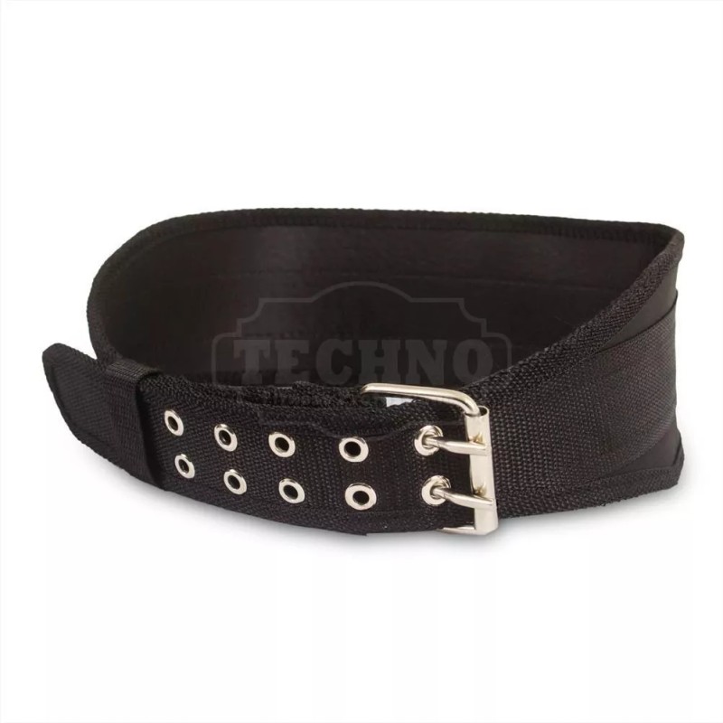 Techno Cinturón Para Pesas + Straps + Rodilleras Pack Pesas