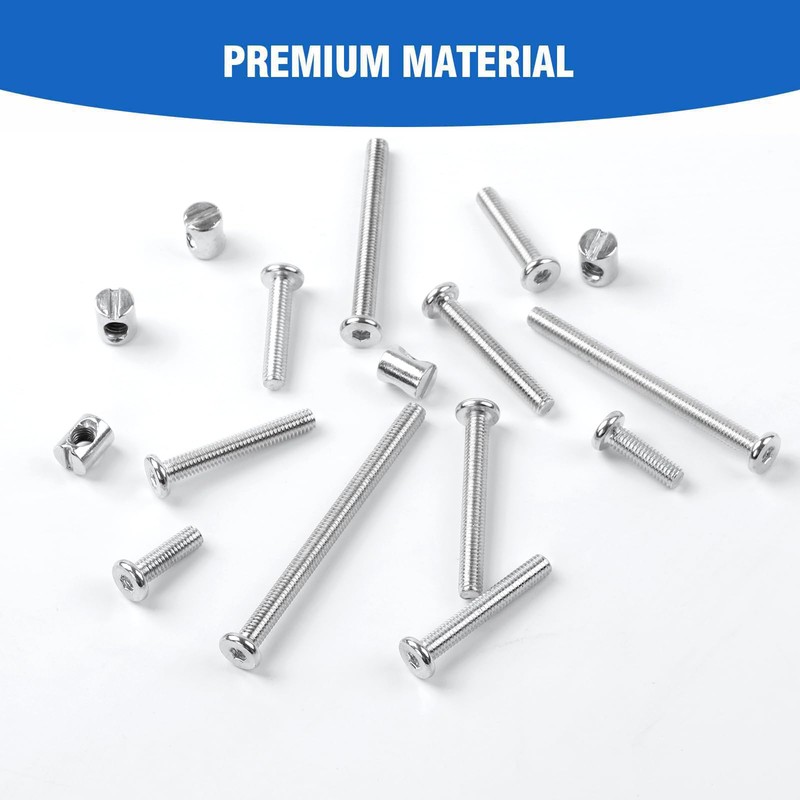 Crib Screws,28Sets Baby Bed Crib Screws Hardware Replacement Kit,Bunk Bed
