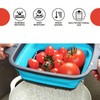 2 PCS Collapsible Colander, Collapsible Strainers for Kitchen, 11.5 inch