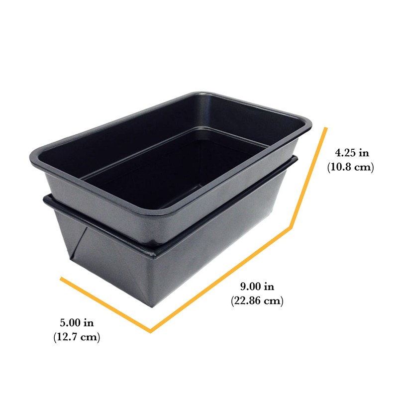 Chicago Metallic Professional Gluten-Free Loaf Pan, Perfect for baking bread,