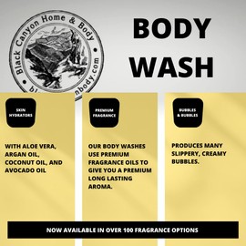 Black Canyon Strawberry Jam Scented Body Wash, 16 Oz