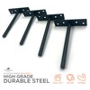 Heavy Duty Floating Shelf Bracket - Invisible Hidden Shelf Supports