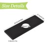UFURMATE Tap Plate, Black Stainless Steel Hole Cover Deck Plate