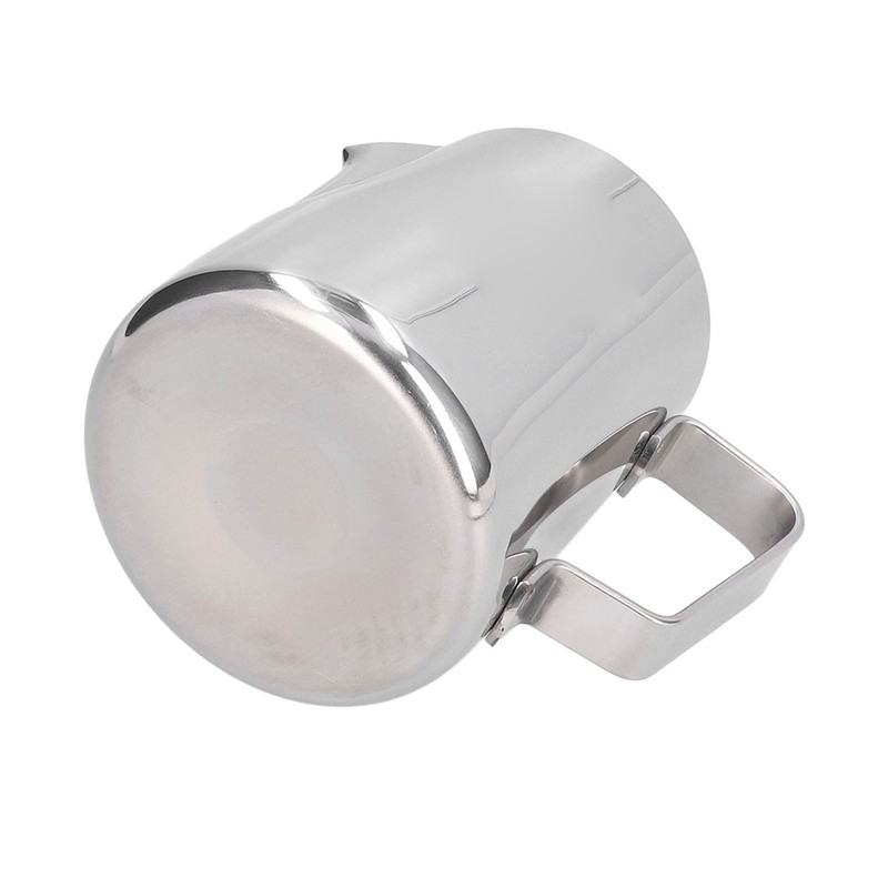 Milk Frother Cup 380ml 304 Stainless Steel High Durability Multifunctional
