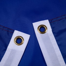 ZSDI France Flag 3*5 FT,Heavy Duty Nylon 210D Outdoor UV Fade ResistantFrench Flag，Sewn Stripes and Tough Brass Grommets(3 by 5 Foot)