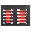 Powerbuilt 3/8" Drive 10 Piece Metric Box End Torque Adapter