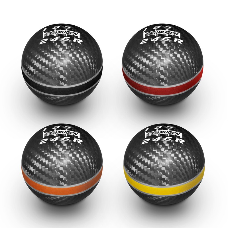 MUGEN Civic CIVIC | S660 CARBON SHIFT KNOB RED 54102-XLT