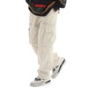 ZAFUL Men's Wild Cargo Pants Loose Fit Y2K Pants Drawstring