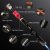 Butane Cigar Torch Lighter with Fuel Window Powerful Jet Flame
