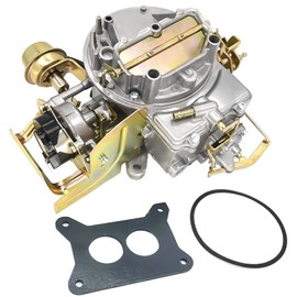 Niyako 2 Barrel Carburetor Carb Electric Choke with Mounting Gasket Replacement# 𝟐𝟏𝟎𝟎-𝐀𝟖𝟎𝟎 𝟐𝟏𝟎𝟎 𝟐𝟏𝟓𝟎 𝐀𝟖𝟎𝟎 Fit 1964-1979 360 Wagoneer 289 302 351 Cu Engine