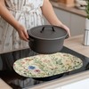 YUVAMAGIMO Floral 4 PCS Place Mats for Dining Table Faux