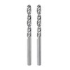 sourcing map 2pcs Solid Carbide Drill Bits 2.6mm C3/K10 Tungsten