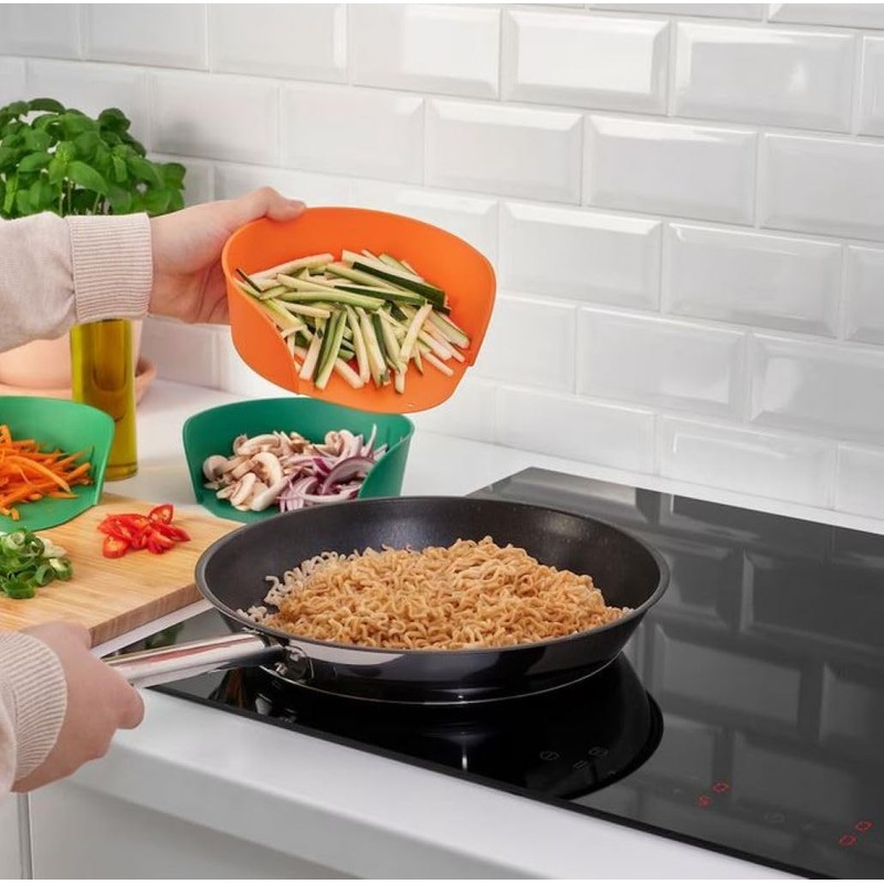 UPPFYLLD Upp-Filled Cooking Bowl - Mixed Color 7" 905.151.65