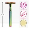 Metal Razor for Men and Women, Classic Razor, Zero Waste,