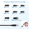 HYGAMOCC 6V 1A Universal AC Adapter with 8 Tips, AC