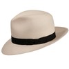 Millennium Panama Straw Fedora (Large (fits 7 1/4 to 7