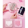 BOTOWI 21 Keys Clear Kalimba Thumb Piano Complete Pack, Sakura