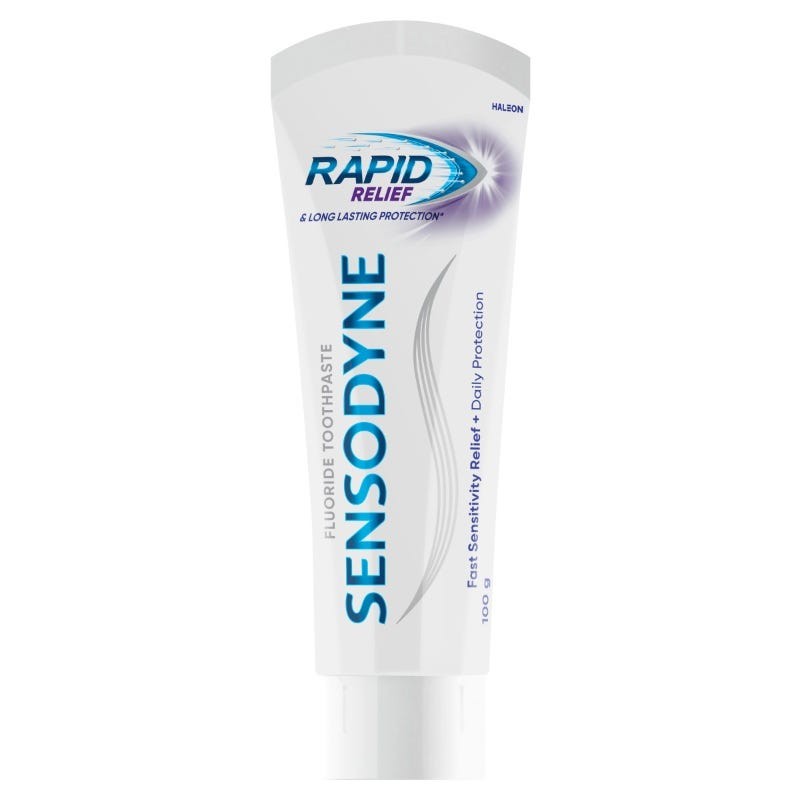 Sensodyne Toothpaste Rapid Relief for Sensitive Teeth 100g