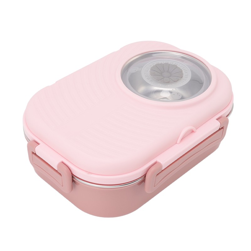 1450ml Bento Lunch Box Stainless Steel Compartment Thermal Bento Box