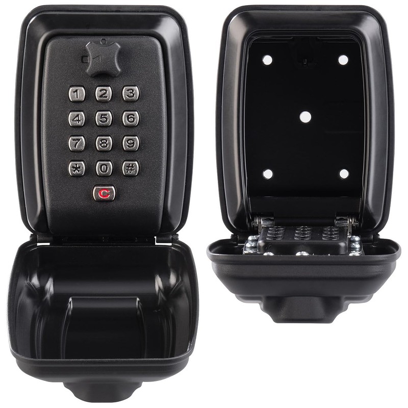Xcase Wall Key Safe: Key Safe with 12 Digit Number