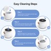 Ultrasonic Retainer Cleaner, 45kHz 3 Modes with for Aligner, Mouth
