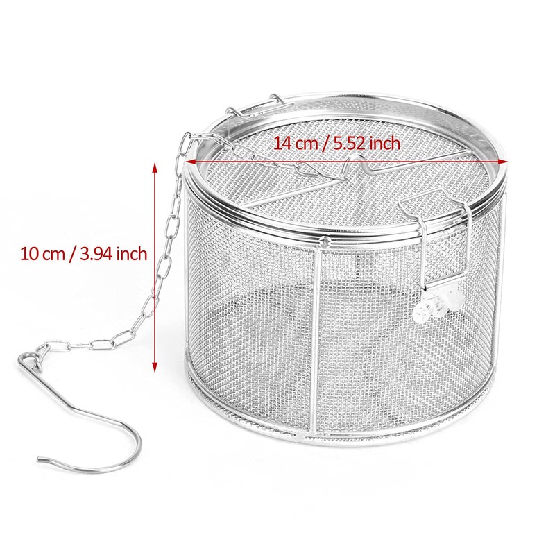 AUNMAS Seasoning Strainer, Stainless Steel Tea Mesh Tea Infuser Strainer