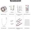 MY BEAUTY LIGHT LED Strip Lights Warm White,65.6ft Dimmable LED