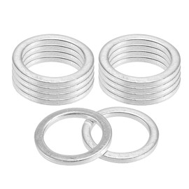 X AUTOHAUX Oil Drain Plug Gaskets Replacement 90430-18008 18 mm Oil Pressure Washer